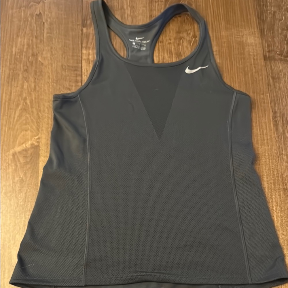 Nike Gray Athletic Tank Top